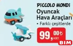 PİCCOLO MONDİ OYUNCAK HAVA ARAÇLARI ÇEŞİTLERİ/ADET